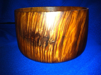 koa wood bowl