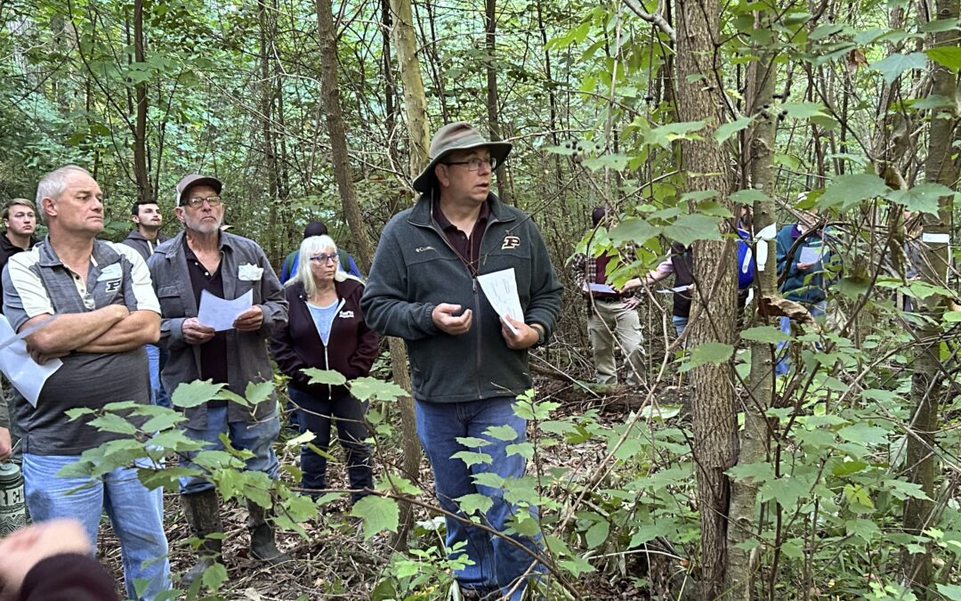 Indiana Woodland Owners to Tour Purdue’s Nelson-Stokes-Lewman Property